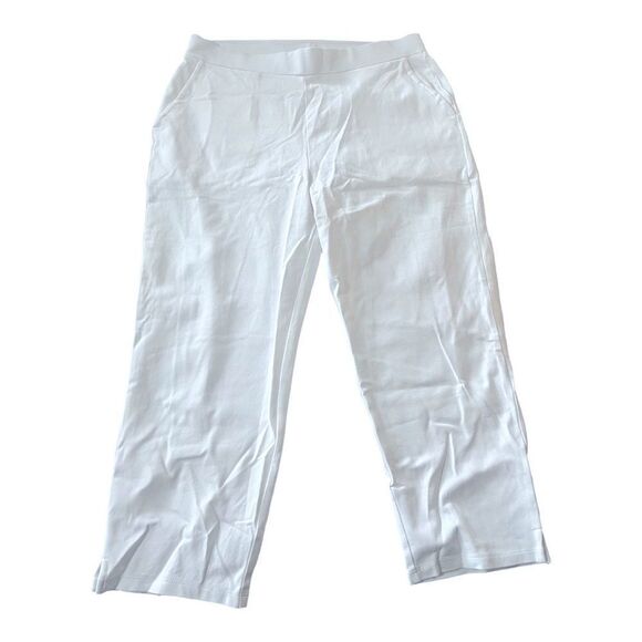 Susan Graver Weekend Premium Stretch Pull-On Capri Leggings - Picture 2 of 4